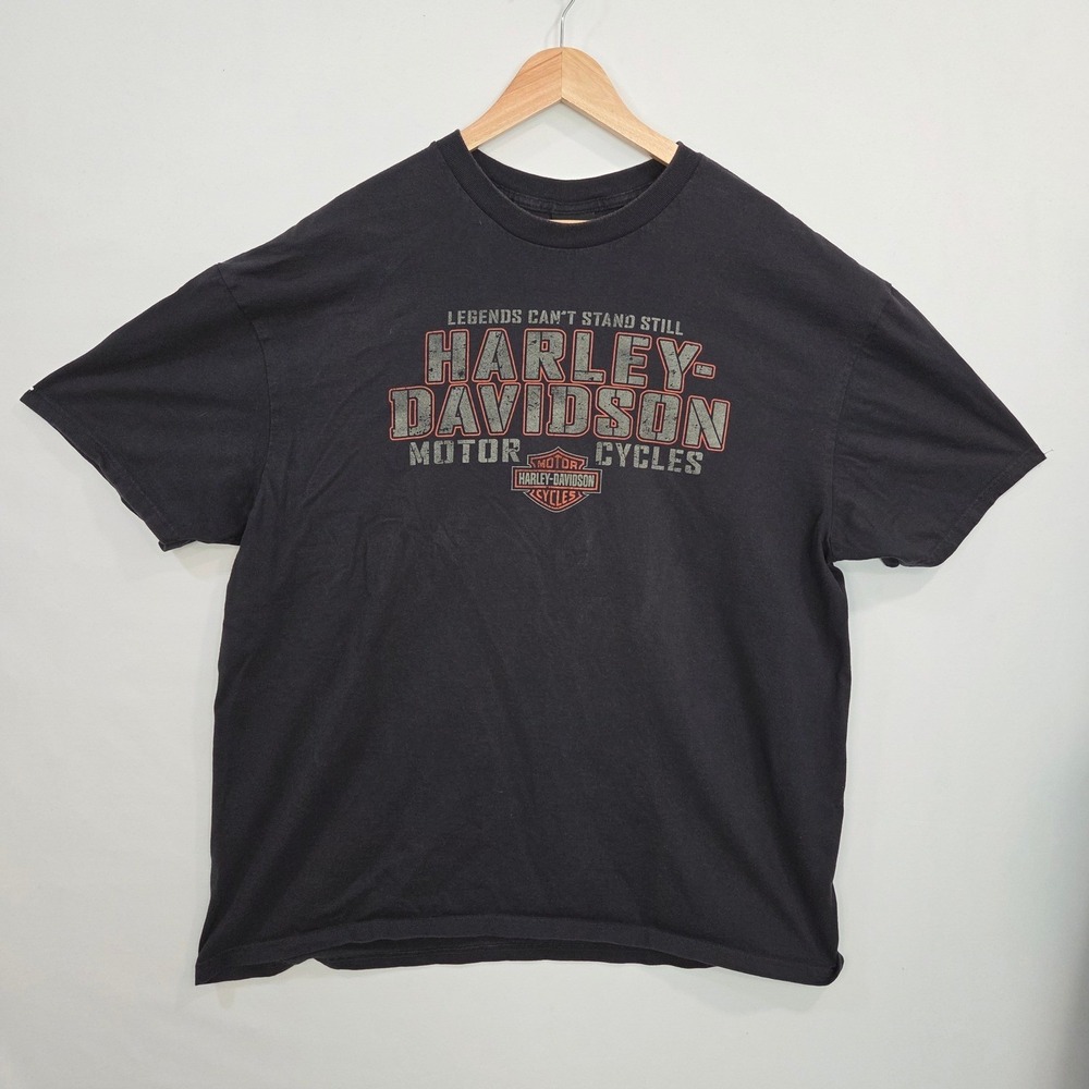 Harley-Davidson Mens Black Cotton T-Shirt 2XL Just Ride Westminster CA‎ 2011